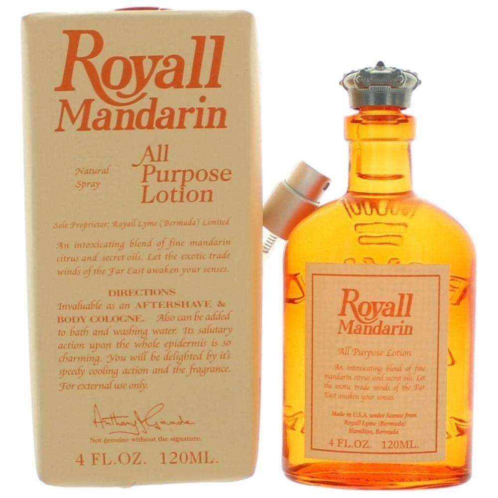 Royall Mandarin Of Bermuda For Men All Purpose Lotion 4.0 Oz All Purpose Lotion Pasteur Pharmacy