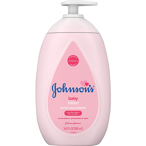 Lait hydratant pour bébé Johnson’s à l’huile de coco, lotion corporelle douce et nourrissante, hypoallergénique, sans parabènes, sans colorants, sans phtalates, 500 ml