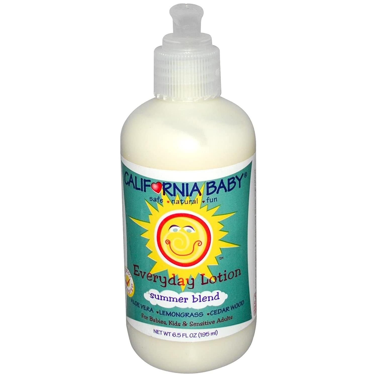 California Baby Summer Lotion, Citronella 195ML Baby Products Pasteur Pharmacy