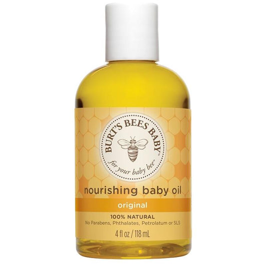 Burt's Bees Baby Nourishing Baby Oil 4oz Baby Oil Pasteur Pharmacy