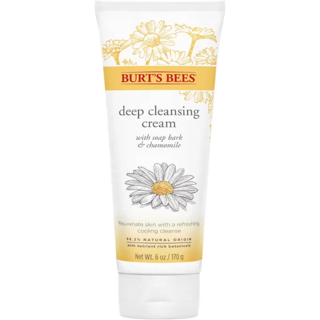 Burt's Bees Soap Bark and Chamomile Deep Cleansing Cream 6oz Deep Cleansing Cream Pasteur Pharmacy