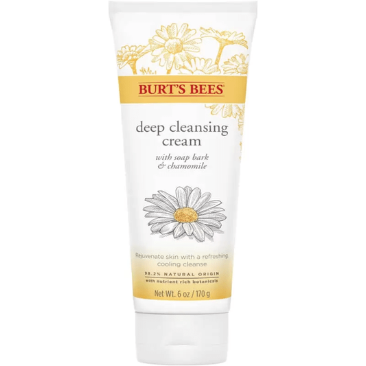 Burt's Bees Soap Bark and Chamomile Deep Cleansing Cream 6oz Deep Cleansing Cream Pasteur Pharmacy