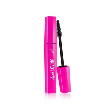 Mascara vegan Golden Rose Lash Loving 12 ml - Mascara cruelty-free, longue tenue et volumateur pour des cils plus fournis