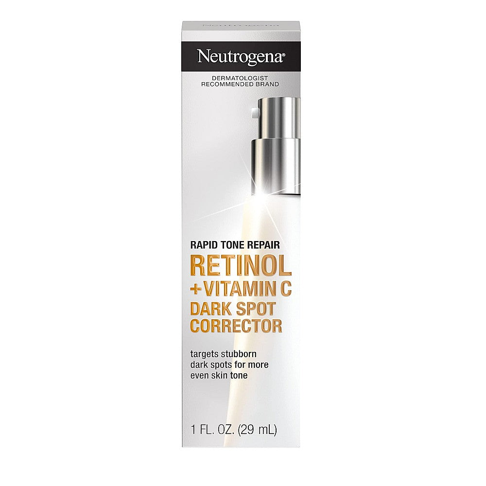 Neutrogena Rapid Tone Repair Retinol + Vitamin C Dark Spot Corrector Face Serum - 1 Oz Health & Beauty Pasteur Pharmacy