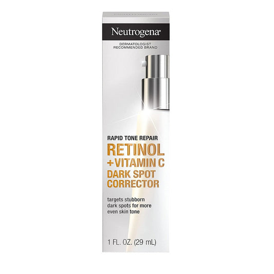 Neutrogena Rapid Tone Repair Retinol + Vitamin C Dark Spot Corrector Face Serum - 1 Oz Health & Beauty Pasteur Pharmacy