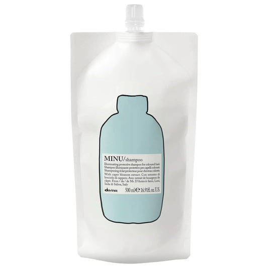 MINU Color Protecting Shampoo: Sulfate & Paraben-Free Hydration for Color-Treated Hair – Prolong Color, Boost Shine, Prevent Fading