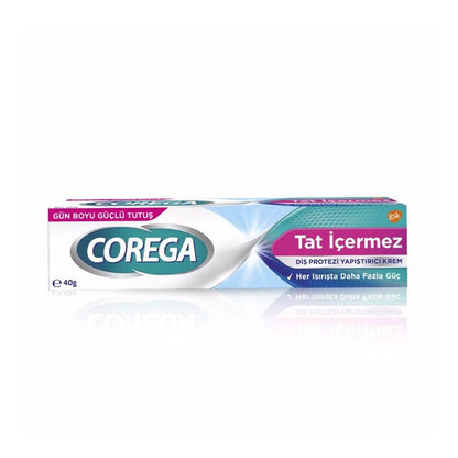 Crema adhesiva para prótesis dentales Corega - Sin sabor | 40g