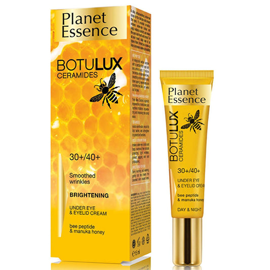 Crème contour des yeux anti-âge Planet Essence pour les rides et cernes - Nourrissante et hydratante pour peaux matures
