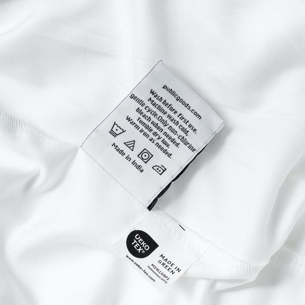 Organic Duvet Cover & Fitted Sheet Set Public Goods