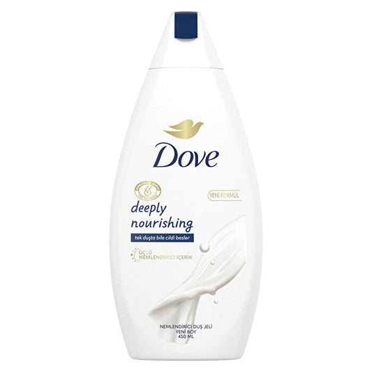 Gel douche Dove Nourrissant Profond 450 ml - Hydratant et doux | Usage quotidien