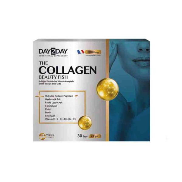 Day2Day Collagen Supplement Drink - Age-Defying Beauty Liquid with Hyaluronic Acid & Glutathione
