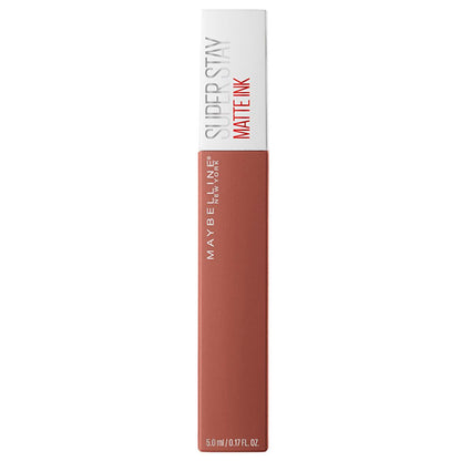 Rouge à lèvres liquide mat Maybelline New York Super Stay Matte Ink - Couleur longue tenue, fini mat, tenue 16 heures