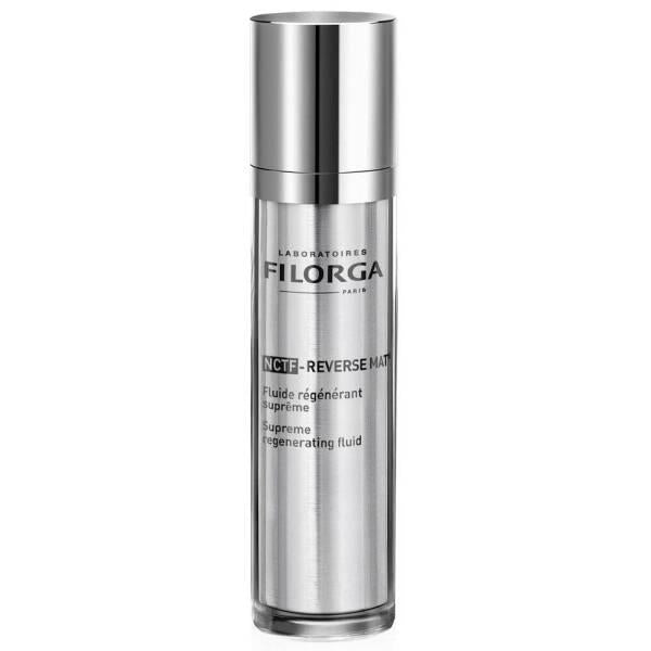 Fluide Régénérant Suprême Filorga NCTF-Reverse Mat - Sérum anti-âge au fini mat, renforce la peau, 50 ml