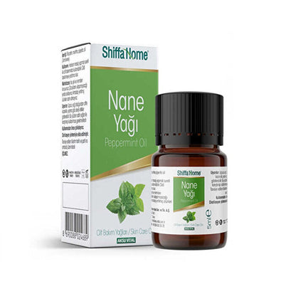 Aceite de menta Shiffa Home 5 ml - Extracto 100% puro | Aromaterapia