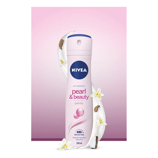 Nivea Pearl & Beauty 48h Protection Anti-Perspirant Spray 150ml Anti-Perspirant Spray Pasteur Pharmacy