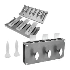 ALUMINUM REUSABLE SUPPOSITORY MOLD | 6-CAVITY RECTAL DEVICE Medical Supplies Pasteur Pharmacy