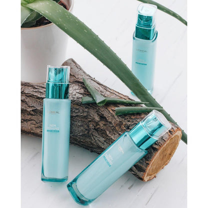 Crème visage hydratante L'Oréal Paris à l'aloe vera - Soin hydratant pour peaux sèches à mixtes