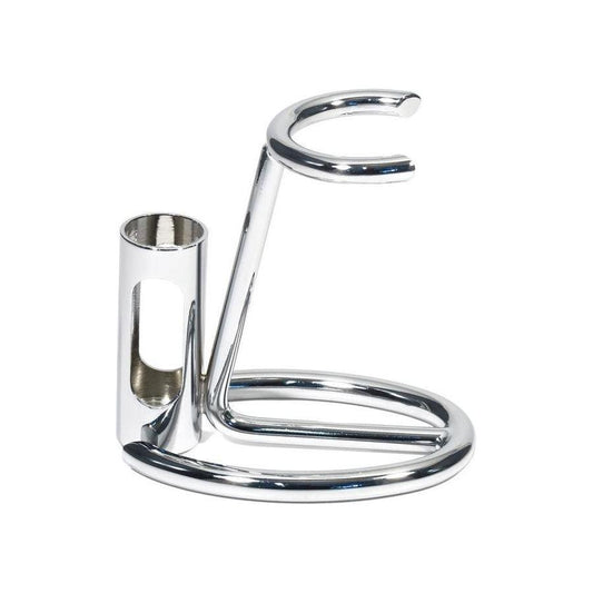 Omega Chrome Plated Shaving Brush and Razor Stand #226 Shaving Accessories Pasteur Pharmacy