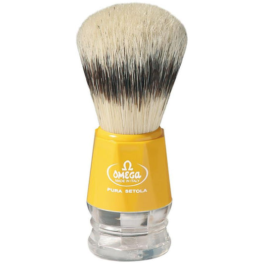 Omega Boar Bristle Shaving Brush Assorted Colors #10218 Shaving Brush Pasteur Pharmacy