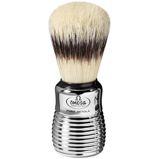 Omega Shaving Brush With Stand Omega Italy Pig Bristles Pure Brushes Dachs-Optik #80280 Shaving Brush Pasteur Pharmacy