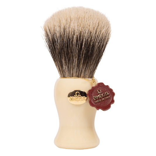 Omega 6213 Pure Badger Hair Shaving Brush Shaving Brush Pasteur Pharmacy