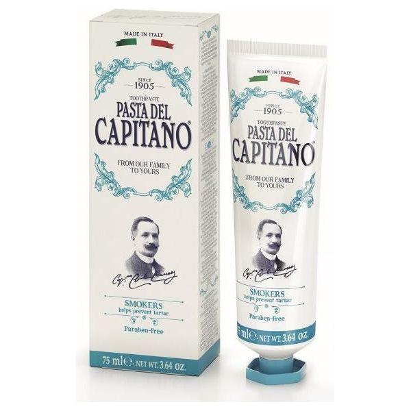 Pasta Del Capitano 1905 Toothpaste for Smokers75 ml Toothpaste Pasteur Pharmacy