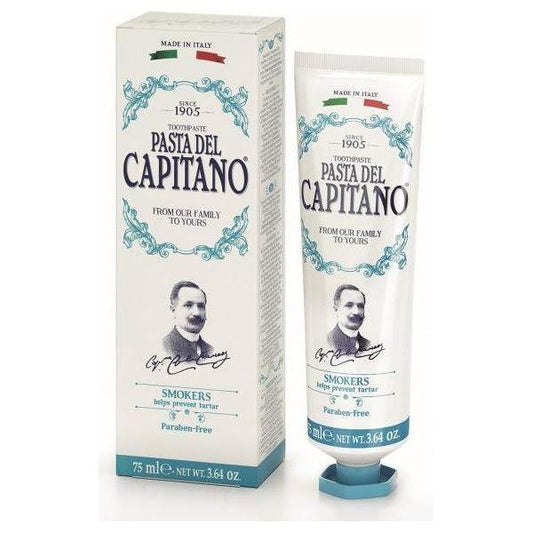 Pasta Del Capitano 1905 Toothpaste for Smokers75 ml Toothpaste Pasteur Pharmacy