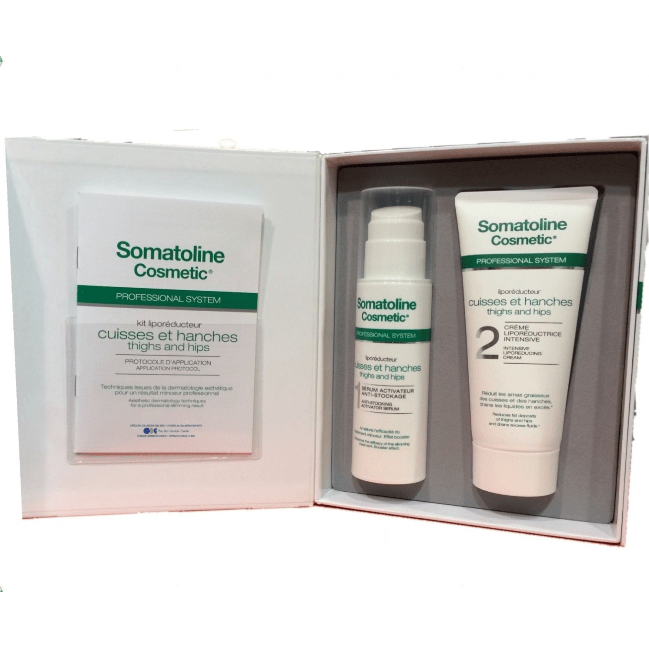 Somatoline Cosmetic Professional System Thighs and Hips Liporeducing KIT Body Care Product Pasteur Pharmacy