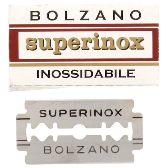 Bolzano Superinox Double Edge Razor Blades - 5 Pack Razor Blades Pasteur Pharmacy
