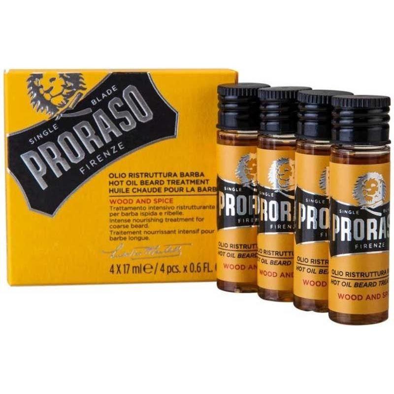 Proraso Beard Hot Oil Treatment 4 X 0.6 Oz Beard Oil Pasteur Pharmacy
