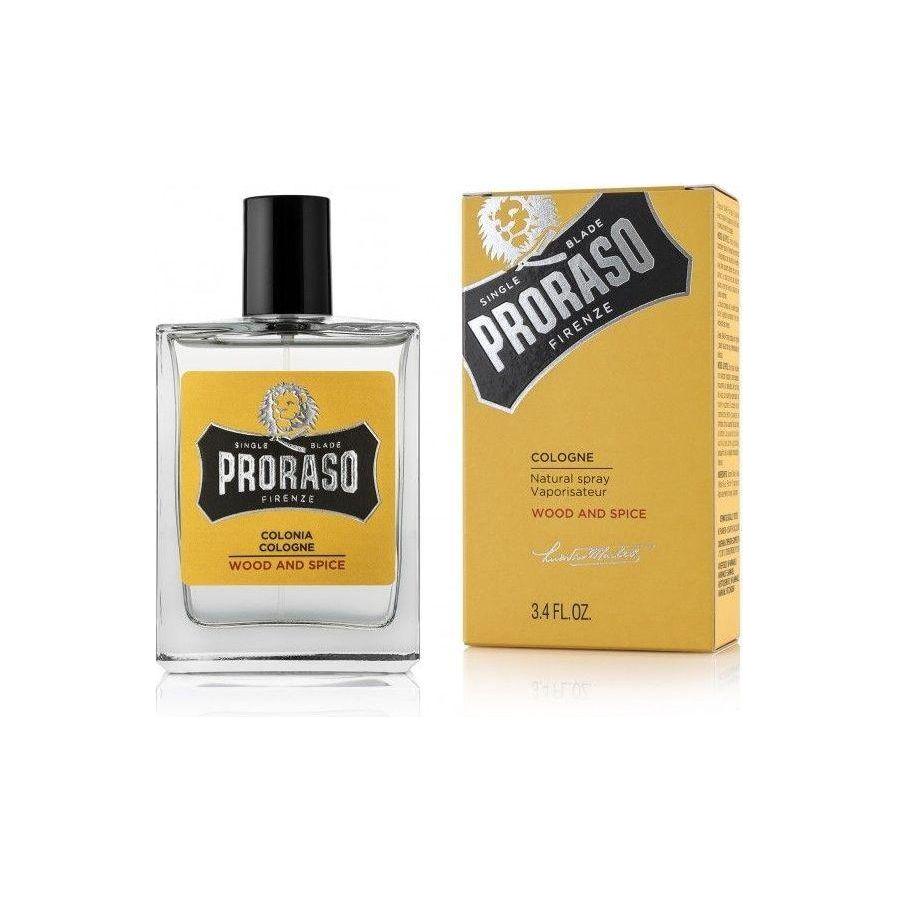 Proraso Single Blade Wood And Spice Eau De Cologne 3.4 Oz Eau De Cologne Pasteur Pharmacy