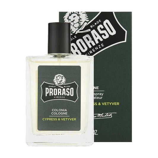 Proraso Cypress & Vetyver Natural Spray Cologne 3.4 Oz Cologne Pasteur Pharmacy
