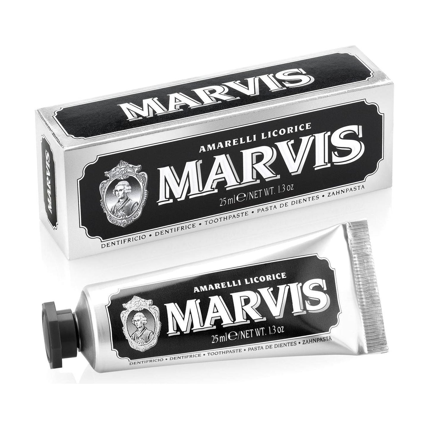 Marvis Amarelli Licorice Travel Size Toothpaste 1.29 oz Toothpaste Pasteur Pharmacy