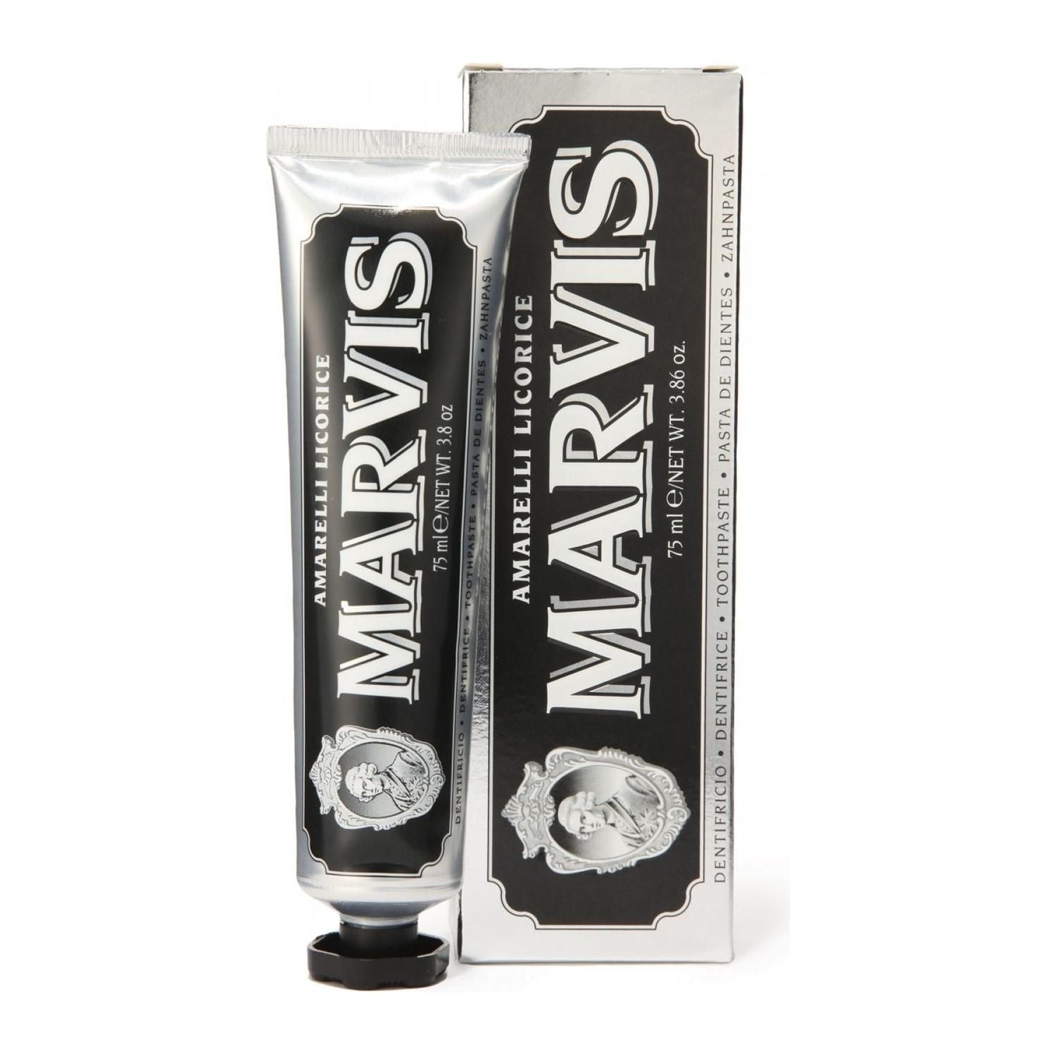 Marvis Amarelli Licorice Mint Toothpaste 3.8 Oz Toothpaste Pasteur Pharmacy