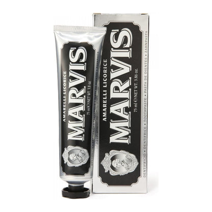 Marvis Amarelli Licorice Mint Toothpaste 3.8 Oz Toothpaste Pasteur Pharmacy