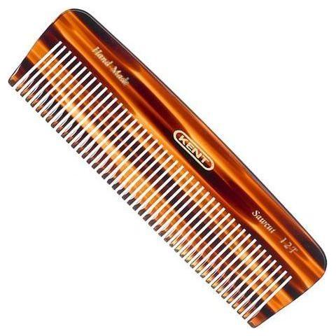 Kent Handmade Comb 12T - 146 mm Medium Size for Thick/Coarse Hair Hair Comb Pasteur Pharmacy