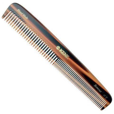Kent Handmade Comb 9T - 192 mm Large Coarse and Fine Toothed Comb Hair Comb Pasteur Pharmacy