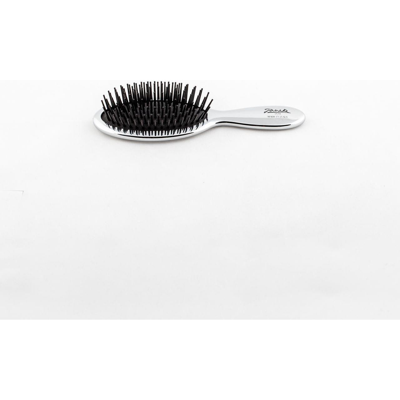 Janeke Silver Hair Brush Travel Size Hair Brush Pasteur Pharmacy
