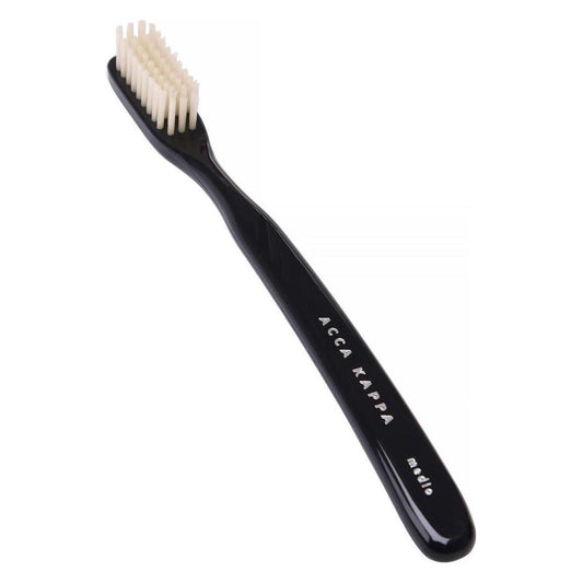 Acca Kappa Morbido Soft Nylon Toothbrush, Black Toothbrush Pasteur Pharmacy
