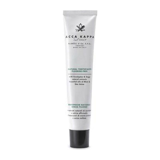 Acca Kappa Natural Toothpaste Fluoride-Free 100Ml Toothpaste Pasteur Pharmacy