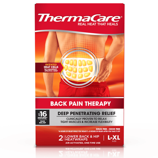 ThermaCare Heatwraps, Lower Back & Hip, L Xl Size Health & Beauty Pasteur Pharmacy
