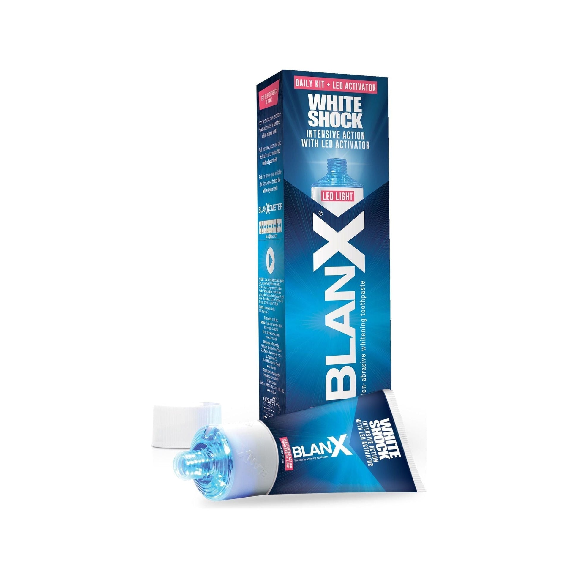 Blanx White Shock & Protect Led Toothpaste 50 ml Toothpaste Pasteur Pharmacy