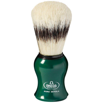 Omega Pure Bristle Shaving Brush With Stand (Assorted Colors) #80265 Shaving Brush Pasteur Pharmacy