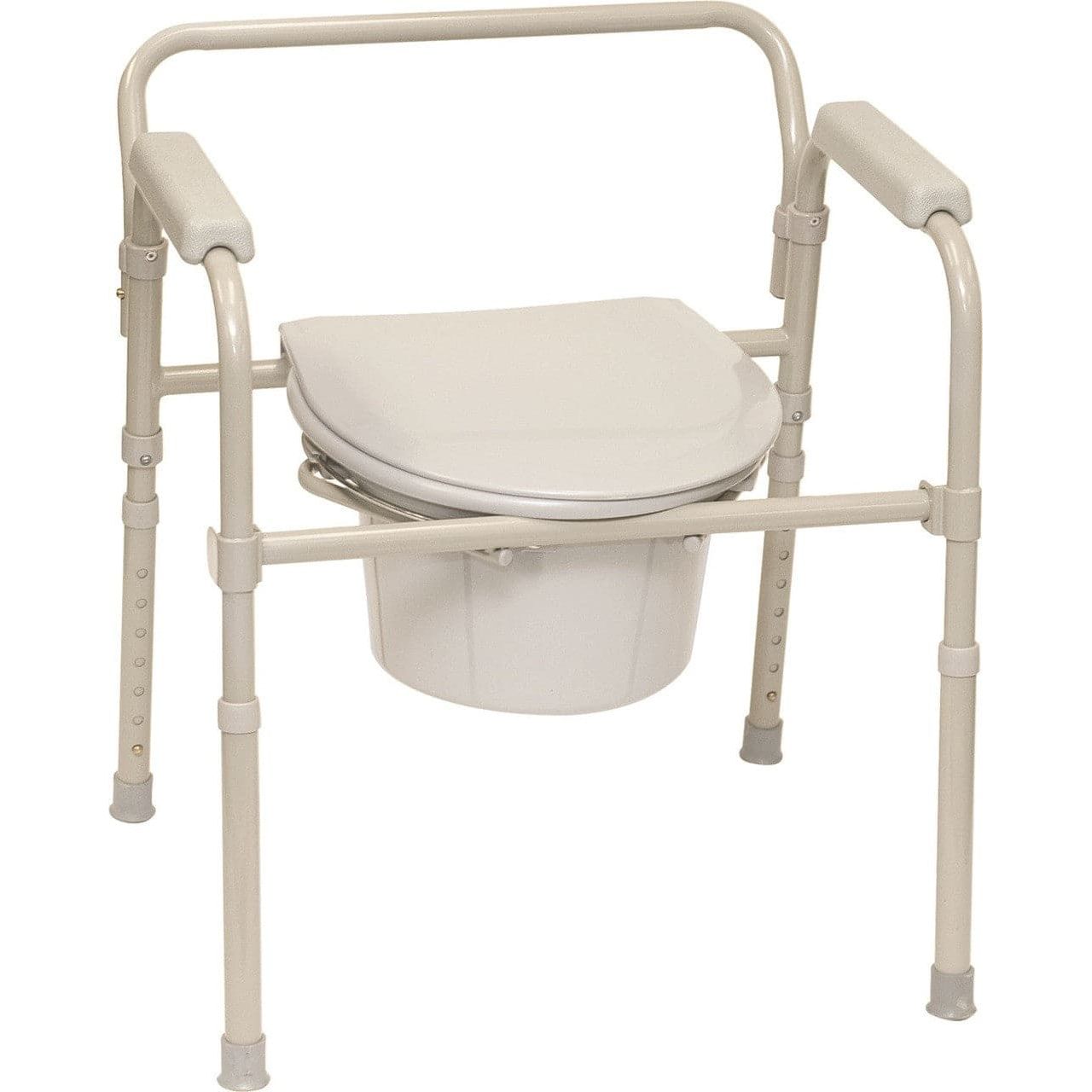 ProBasics® Three-in-One Folding Commode – Full Seat Medical Supplies Pasteur Pharmacy
