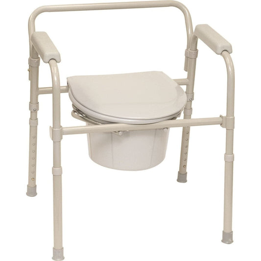 ProBasics® Three-in-One Folding Commode – Full Seat Medical Supplies Pasteur Pharmacy