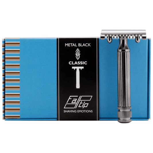 Fatip Grande Open Comb Double Edge Safety Razor Gun Metal Black 42109 Shaving & Grooming Pasteur Pharmacy