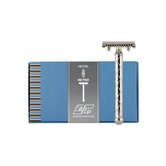Fatip Retro Double Edge Safety Razor Nickel Open Comb 42116 Shaving & Grooming Pasteur Pharmacy