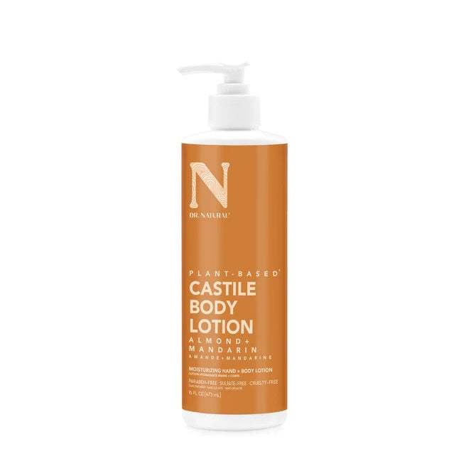 Dr. Natural Castile Body Lotion Almond Mandarin 473ml Lotion & Moisturizer Pasteur Pharmacy