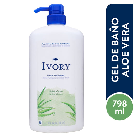 Ivory® Body Wash – Mild & Gentle – Aloe Scent – 27 oz Body Wash Pasteur Pharmacy