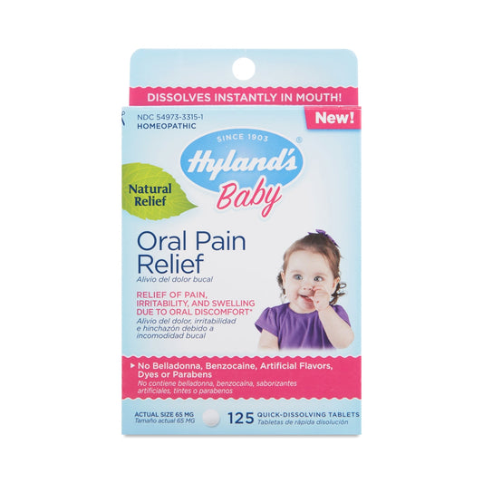Hyland's Naturals, Baby, Oral Pain Relief, Daytime, 0+ Months, 125 ctr Baby & Toddler Pasteur Pharmacy
